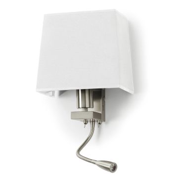 Novolux FIRENZE 507A-Y05X1B-35 Nástěnná lampa 2x60W, 3W/E27, LED 240LM IP20