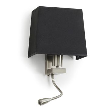 Novolux FIRENZE 507E-Y05X1B-35 Nástěnná lampa 2x60W, 3W/E27, LED 240LM IP20
