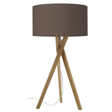 Novolux WOOD 621B-G05X1A-50 Stolní lampa 1x60W/E27 IP20