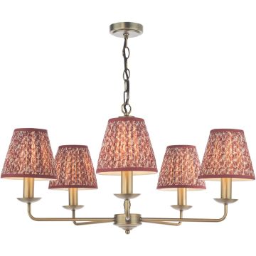 Dar Lighting Favian FAV0563-EST2625 Lustr 5x40w/E14