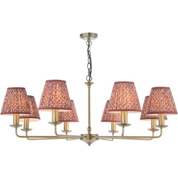 Dar Lighting Favian FAV0863-EST2625 Lustr 8x40w/E14