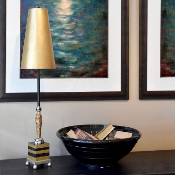 Flambeau NOMA LUXE FB-NOMA-LUXE-TL Stolní lampa 1x60W/E27