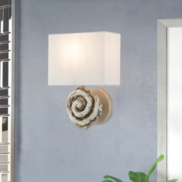 Flambeau Swirl FB-SWIRL-1L-W Nástěnná lampa 1x60 W/E27
