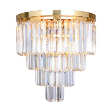 Zuma Line AMEDEO FC17106/4+1-GLD Stropní lampa 5x40W/E14