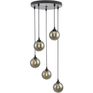 Dar Lighting Federico FED0522-01 Závěsná lampa 5x40w/g9 ip20