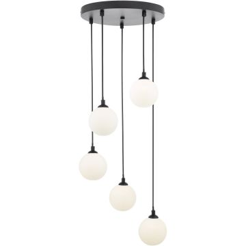 Dar Lighting Federico FED0522-02 Závěsná lampa 5x40w/g9 ip20