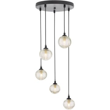 Dar Lighting Federico FED0522-08 Závěsná lampa 5x25w/g9 ip20