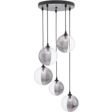 Dar Lighting Federico FED0522-19 Závěsná lampa 5x40w/g9 ip20