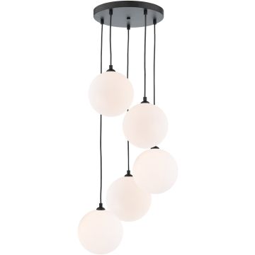 Dar Lighting Federico FED0522-23 Závěsná lampa 5x40w/g9 ip20