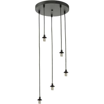 Dar Lighting Federico FED0522-F Závěs 5x40w/g9 ip20