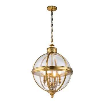 Feiss Adams FE-ADAMS-4P-BB Lampa wisząca 4x60W/E14