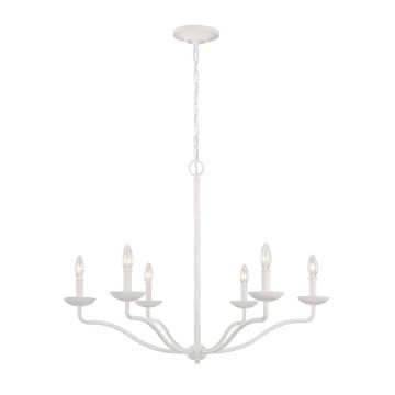 Feiss Annie FE-ANNIE6-PSW Żyrandol 6x40W/E14