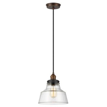 Feiss BASKIN FE-BASKIN-P-A-BR Závěsná lampa 1x60W/E27