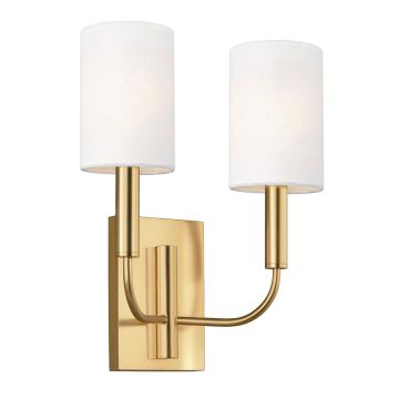 Feiss BRIANNA FE-BRIANNA2-BB Nástěnná lampa 2x60W/E14