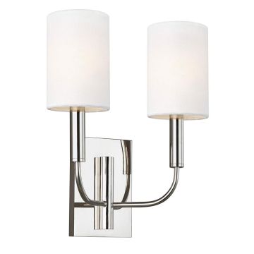 Feiss BRIANNA FE-BRIANNA2-PN Nástěnná lampa 2x60W/E14