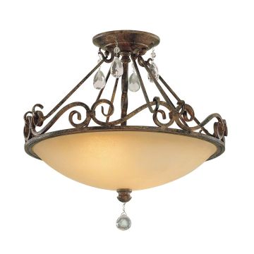 Feiss Chateau FE-CHATEAU-SF Plafon 2x60W/E27