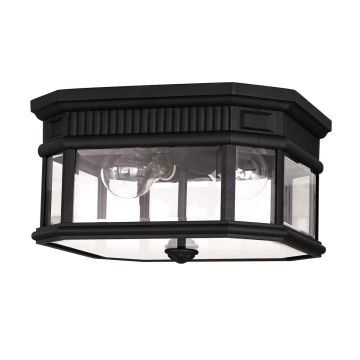 Feiss COTSWOLD LANE FE-COTSLN-F-BK Stropní lampa 2x60W/E27 IP44