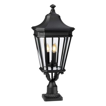 Feiss COTSWOLD LANE FE-COTSLN3-L-BK Stojací lampa 3x60W/E14 IP44