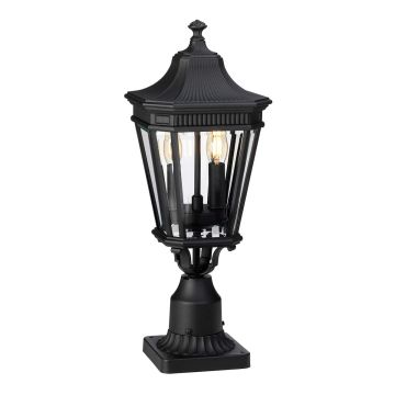 Feiss COTSWOLD LANE FE-COTSLN3-M-BK Stojací lampa 2x60W/E14 IP44