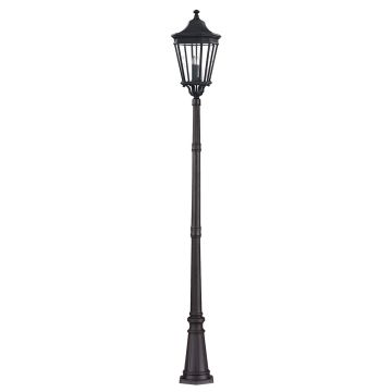 Feiss COTSWOLD LANE FE-COTSLN5-L-BK Pouliční lampa 3x60W/E14 IP44