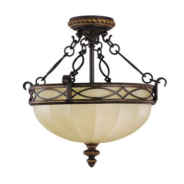Feiss DRAWING ROOM FE-DRAWING-ROOM-SFC Stropní lampa 2x60W/E27