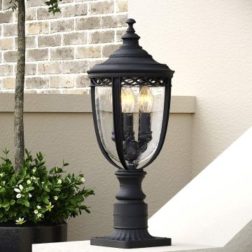 Feiss ENGLISH BRIDLE FE-EB3-M-BLK Stojací lampa 3x60W/E14 IP44