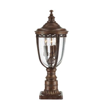 Feiss ENGLISH BRIDLE FE-EB3-M-BRB Stojací lampa 3x60W/E14 IP44