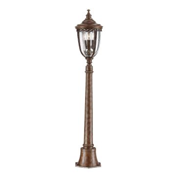 Feiss ENGLISH BRIDLE FE-EB4-M-BRB Stojací lampa 3x60W/E14 IP44