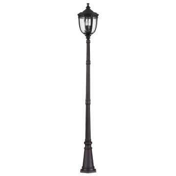 Feiss ENGLISH BRIDLE FE-EB5-L-BLK Pouliční lampa 3x60W/E14 IP44