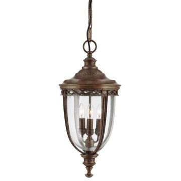 Feiss ENGLISH BRIDLE FE-EB8-L-BRB Závěsná lampa 3x60W/E14 IP23
