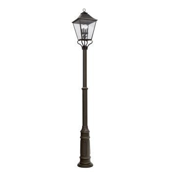 Feiss Galena FE-GALENA5-XL-SBL Pouliční lampa 4x40 W/E14 ip44