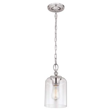 Feiss HOUNSLOW FE-HOUNSLOW-P-PN Závěsná lampa 1x60W/E27
