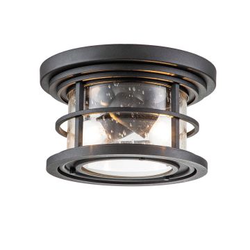 Feiss Lighthouse FE-LIGHTHOUSE-F-BLK Plafon 2x40W/E27 IP44