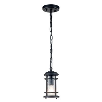 Feiss Lighthouse FE-LIGHTHOUSE8-S-BLK Lampa wisząca 1x60W/E27 IP44