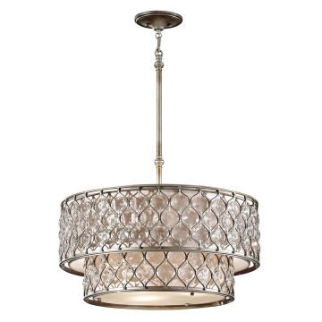 Feiss LUCIA FE-LUCIA-P-E-2TR Závěsná lampa 6x60W/E27