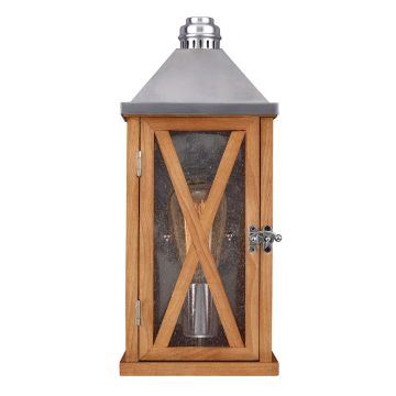 Feiss LUMIERE FE-LUMIERE-S2OAK Nástěnná lampa 1x60W/E27 IP44