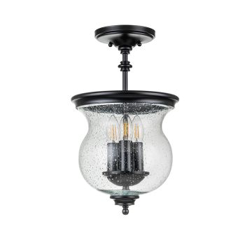 Feiss Pickering Lane FE-PICKERING-LANE-SF-BLK Stropní lampa 3x40 W/E14