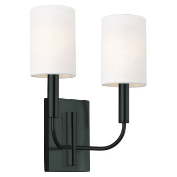 Generation Lighting Brianna FE-BRIANNA2-BK Nástěnná lampa 2x60W/E14