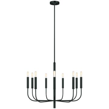 Generation Lighting Brianna FE-BRIANNA9-BK Lustr 9x60W/E14