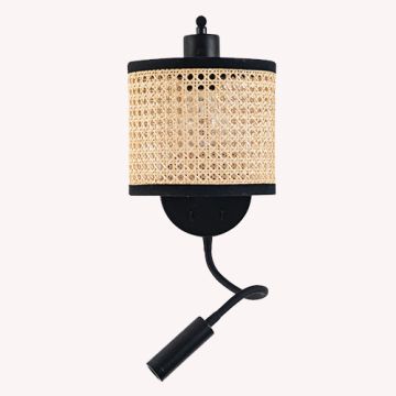 Zambelis WALL LIGHT 20355 Nástěnná lampa 1x40W/E27+3w/LED 3000K 240lm IP20