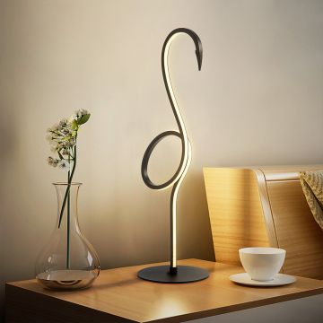 Elstead Lighting Flamingo FLAMINGO-TL-BLK Stolní lampa 1x6 W /LED 3000 K 420 lm