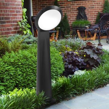 Fumagalli Gabri FMG-GABRI-REMI-LUCIA-BLK Stojací lampa 1x23W/E27 IP66
