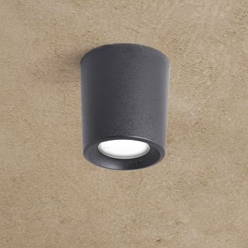Fumagalli Livia FMG-LIVIA90-BLK Nástěnné osvětlení 1x6W/G9 4000K-2700K 366lm IP55