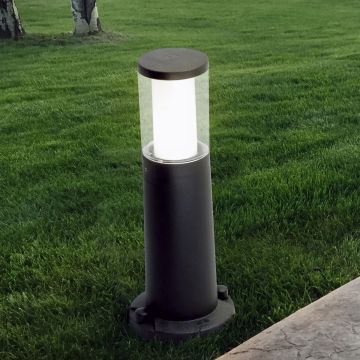 Fumagalli Carlo FMG-CARLO-MB-BLK Stojací lampa 1x6W/GU10 4000K-2700K 615lm IP55