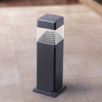 Fumagalli Ester FMG-ESTER-MB-BLK Stojací lampa 1x10W/GX53 6500K-4000K-2700K 1290lm IP55
