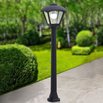 Fumagalli Giaffa FMG-GIAFFA-DARIO-BLK Stojací lampa 1x23W/E27 2700K 800lm IP55