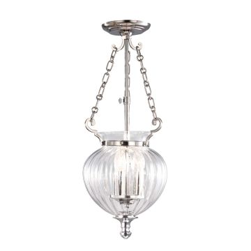 Elstead Lighting FINSBURY PARK FP-P-S-POL-NCKL Závěsná lampa 3x60W/E14