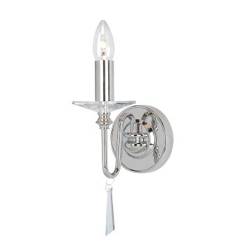 Elstead Lighting FINSBURY PARK FP1-POL-NICKEL Nástěnná lampa 1x60W/E14