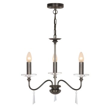 Elstead Lighting FINSBURY PARK FP3-OLD-BRZ Lustr 3x60W/E14