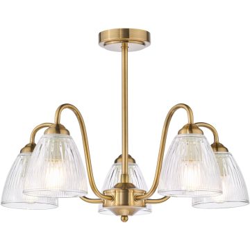 Dar Lighting Glynis GLY5463 Lustr 5x40w/e14